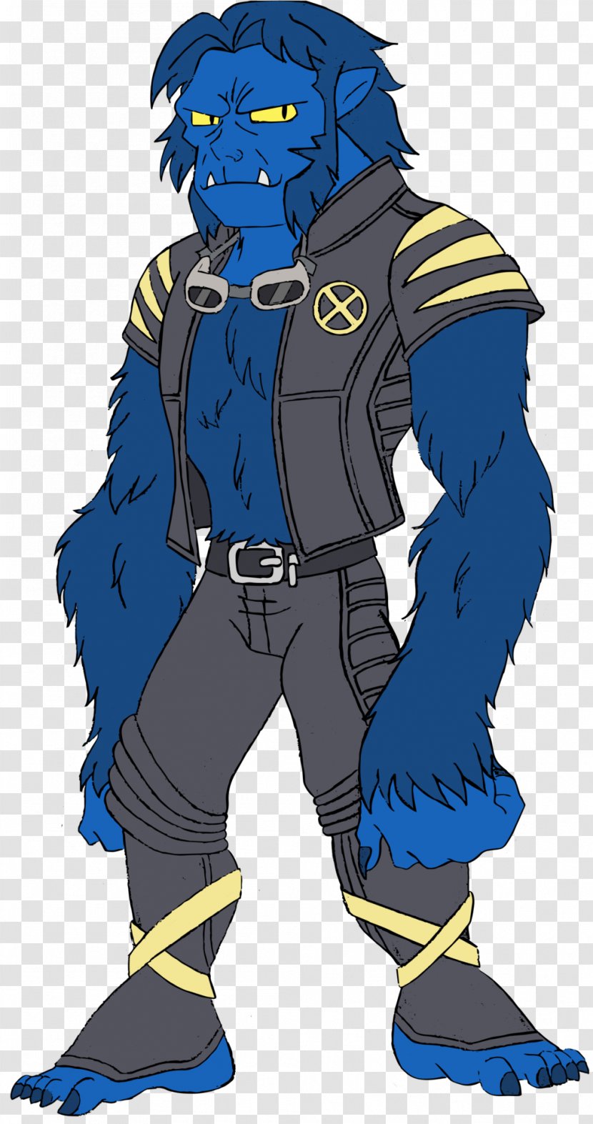 Costume Design Cartoon Superhero - Beast Marvel Transparent PNG
