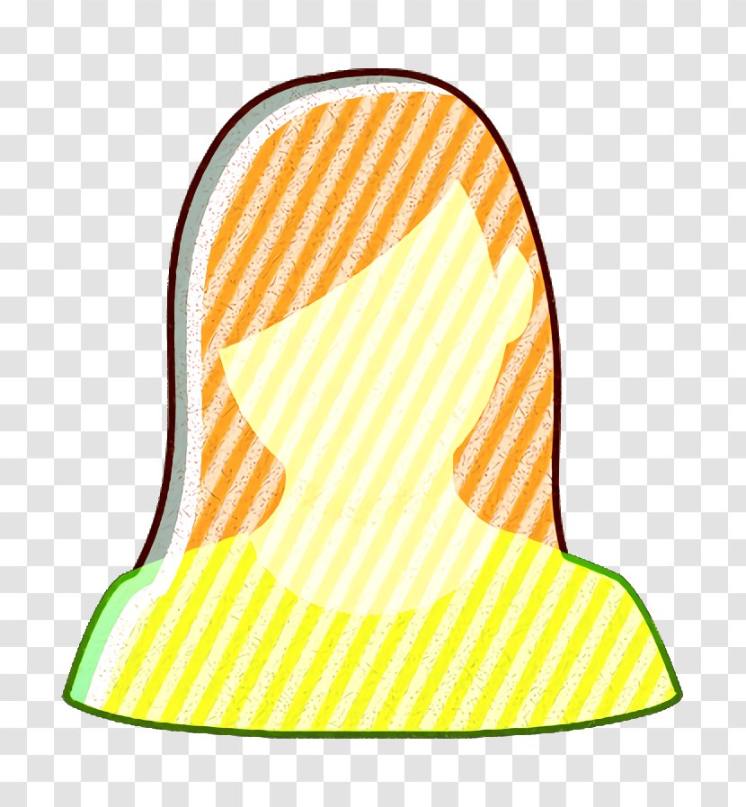 Person Icon - Yellow - Headgear Transparent PNG