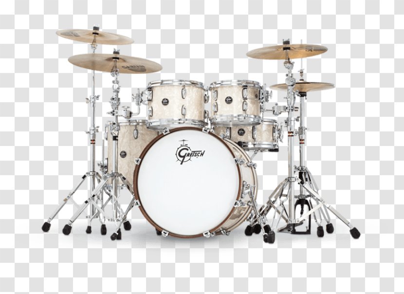 Drum Kits Snare Drums Tom-Toms Bass Timbales - Silhouette Transparent PNG