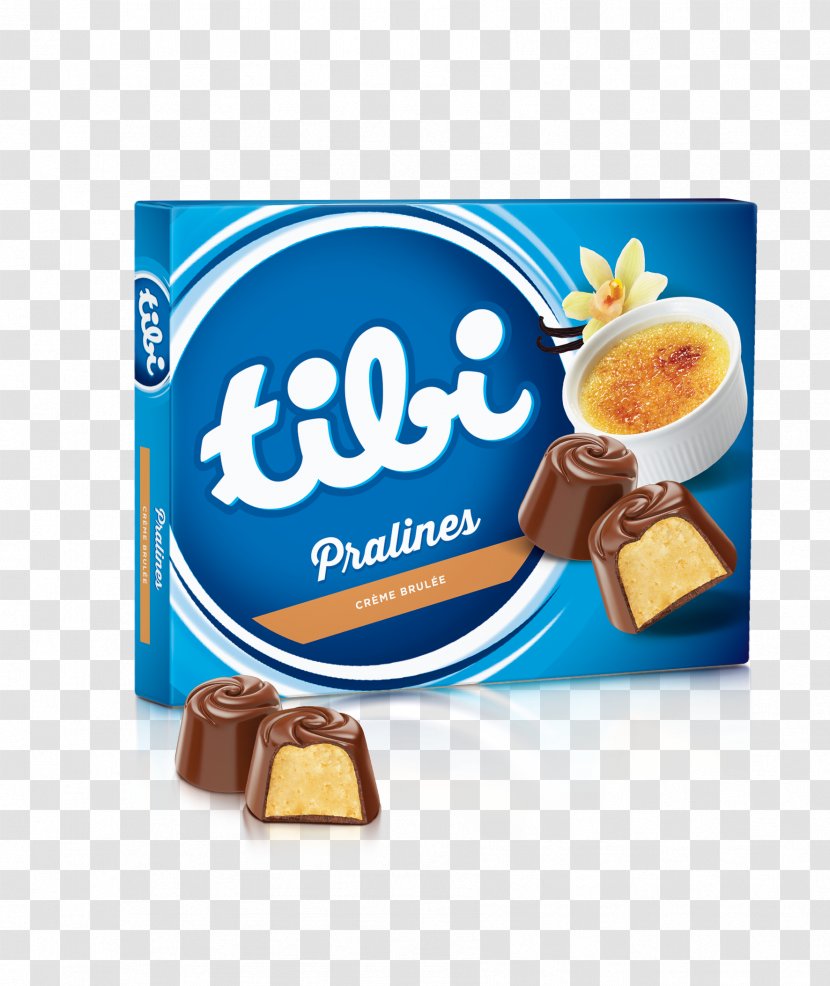 Praline Cream Crème Brûlée Milk Caramel - Chocolate - Creme Brulee Transparent PNG