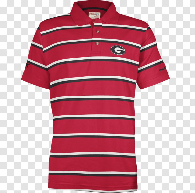 T-shirt Clothing Polo Shirt Lacoste - GEORGIA BULLDOG Transparent PNG