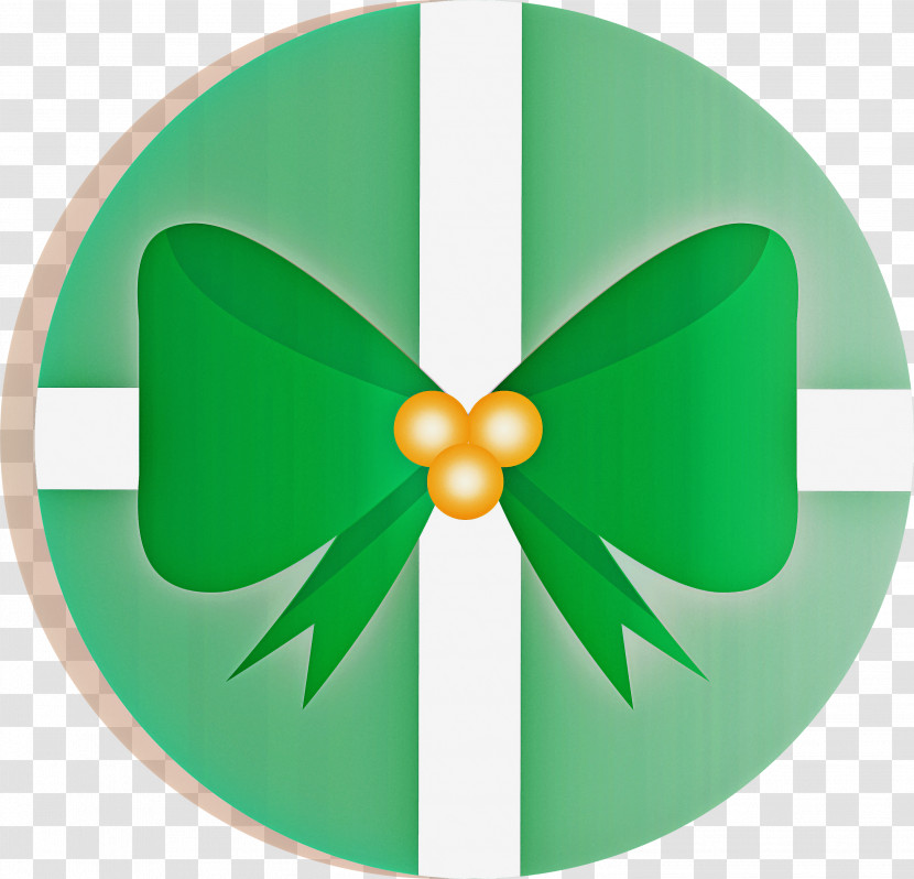 Christmas Gift Bow Transparent PNG