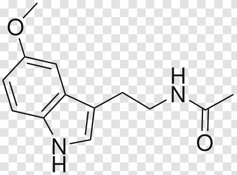 N-Acetylserotonin N,N-Dimethyltryptamine Melatonin Acetylserotonin O-methyltransferase - Monochrome Photography Transparent PNG