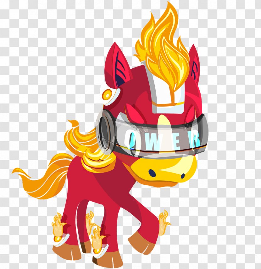 Vertebrate Horse Illustration Mammal Cartoon - Legendary Creature - Cowboy Hat Transparent PNG