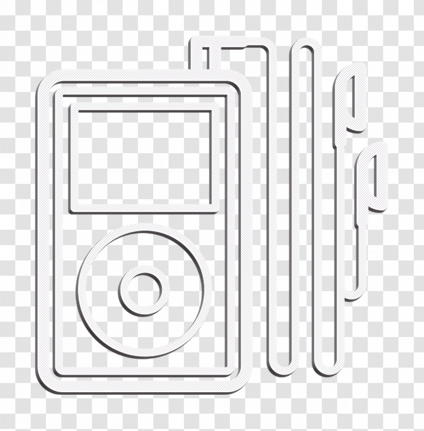 Technology Icon Detailed Devices Icon Music Player Icon Transparent PNG