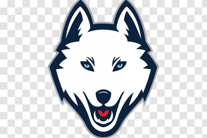 University Of Connecticut Huskies Women's Basketball Men's Baseball Ice Hockey - Arctic Wolf Logo Transparent PNG