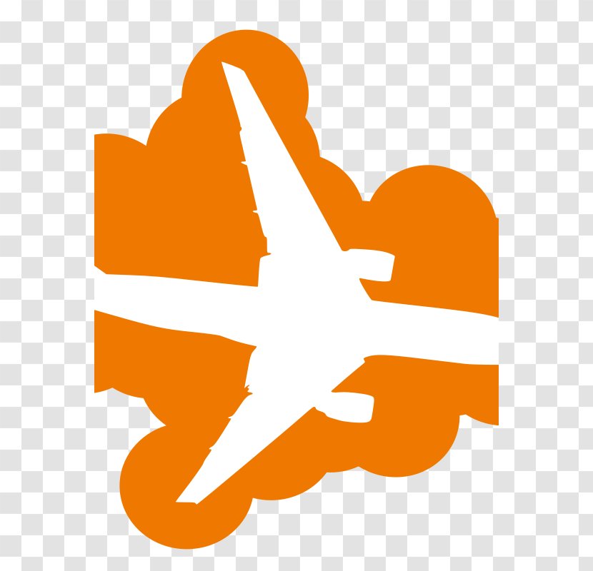 Airplane Clip Art - Hand Transparent PNG