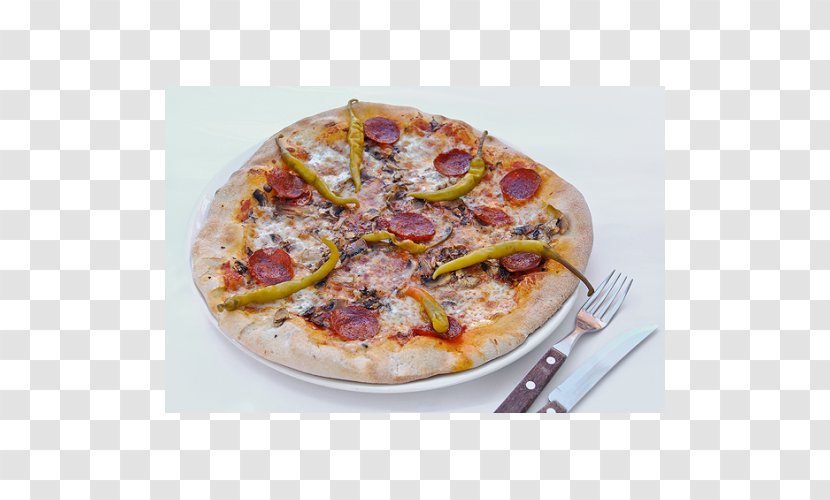 California-style Pizza Sicilian Salami Tart - Italian Food Transparent PNG