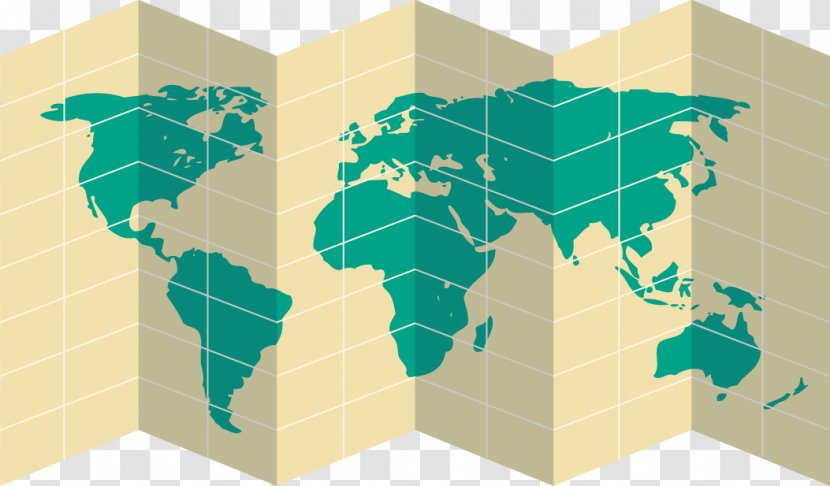 United States World International Labour Organization Member Of The Nations - Vector Hand-drawn Cartoon Origami Map Transparent PNG