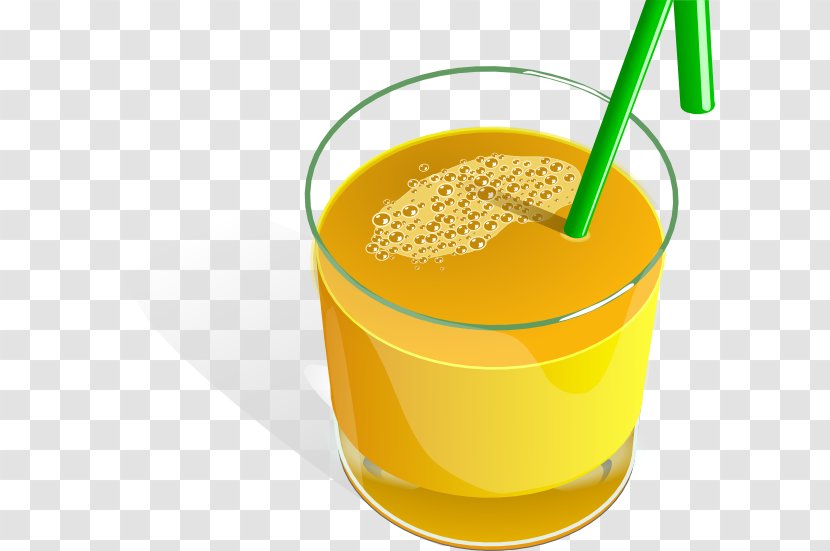 Orange Juice Cider Drink Clip Art - Juicebox - Small Glass Cliparts Transparent PNG