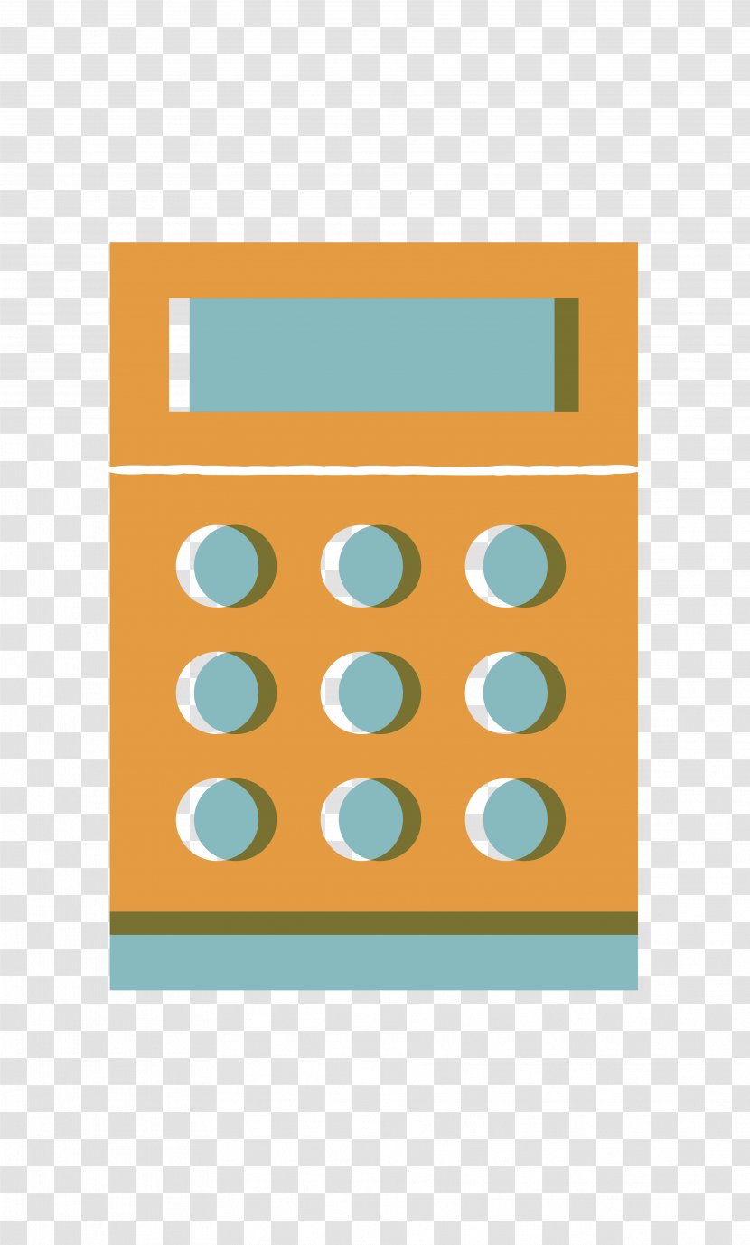 Cartoon Animation Icon - Rectangle - Vector Calculator Material Transparent PNG