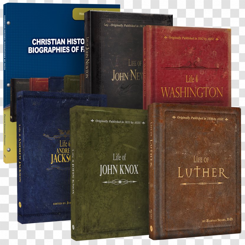 Christian History: Biographies Of Faith Parent Lesson Planner Package Book Bible Christianity - Reading Transparent PNG