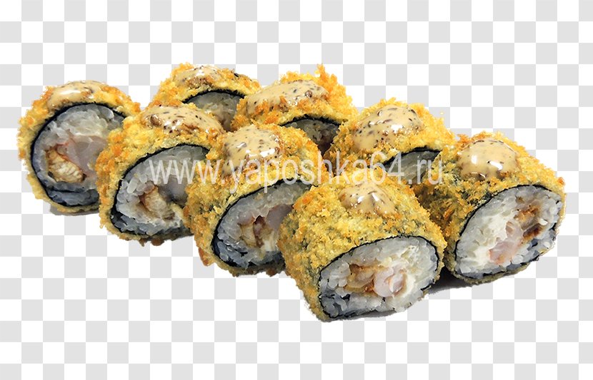 Sushi Makizushi Tempura Yaposhka Dish Transparent PNG