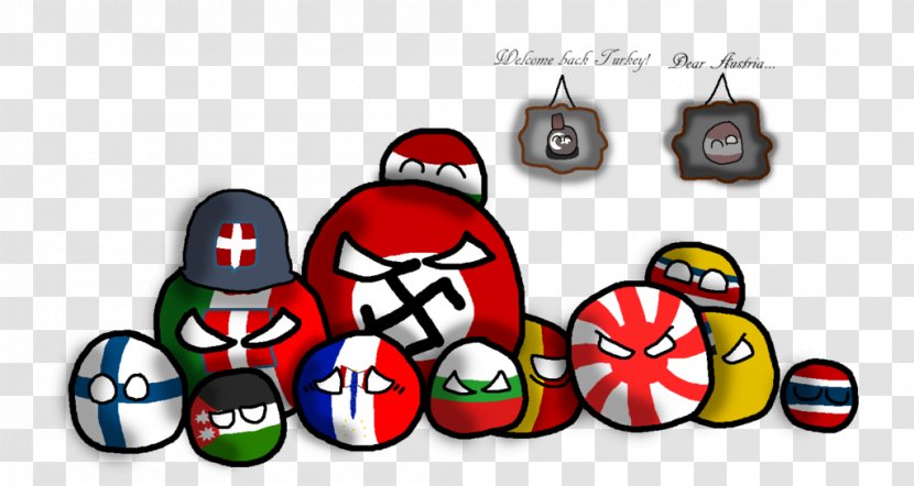 World War II Axis Powers Polandball History - United Baltic Duchy Transparent PNG