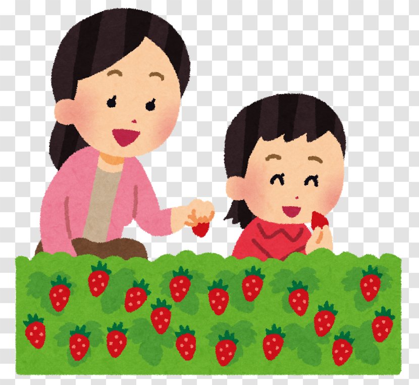 Strawberry Matsudo Child Seasonal Food - Heart Transparent PNG