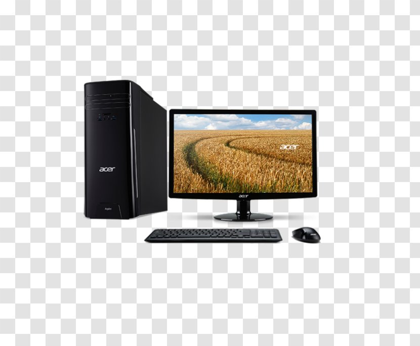 Computer Monitors Personal Hardware Output Device Acer T2 - Desktop Computers Transparent PNG