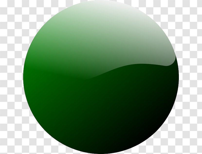Clip Art - Sphere - Green Circle Transparent PNG