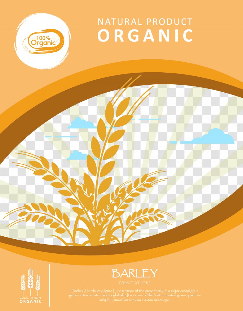 Wheat Greeting Card - Coreldraw - Commodity Transparent PNG