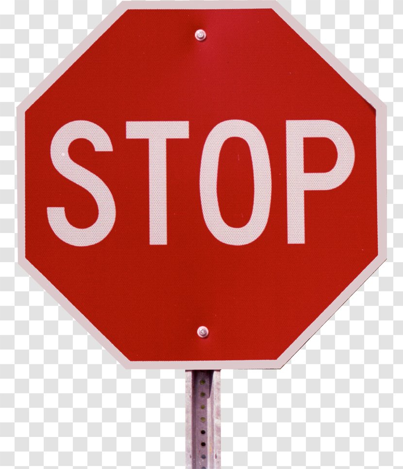 Stop Sign Road Transport Traffic Intersection - Signage Transparent PNG