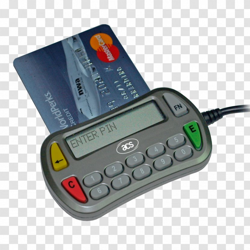 Card Reader Smart PIN Pad Personal Identification Number Printer - Credit - External Sending Transparent PNG