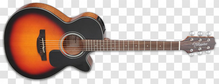 Takamine Guitars Acoustic-electric Guitar Acoustic GN30CE - Flower Transparent PNG