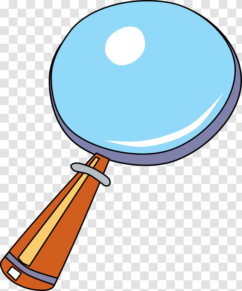 Magnifying Glass Cartoon Clip Art - Artwork - Loupe Transparent PNG