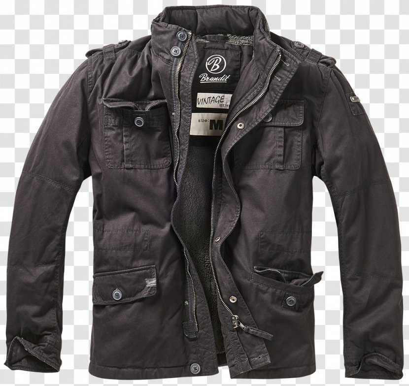 Amazon.com M-1965 Field Jacket Coat Parka - Leather Transparent PNG