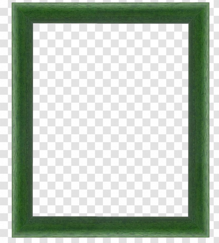 Square Area Picture Frame Text Pattern - Symmetry - Vintage Green Transparent PNG