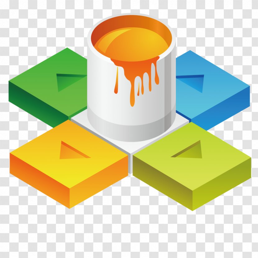 Paint Color Icon - Varnish - Bucket Four Lattice On Transparent PNG