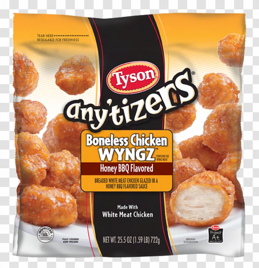 Buffalo Wing Barbecue Chicken Nugget - Snack Transparent PNG