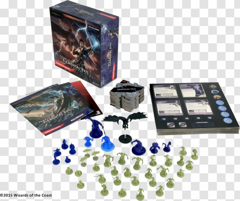 The Temple Of Elemental Evil Dungeons & Dragons Board Game Role-playing Adventure - Dungeon And Transparent PNG