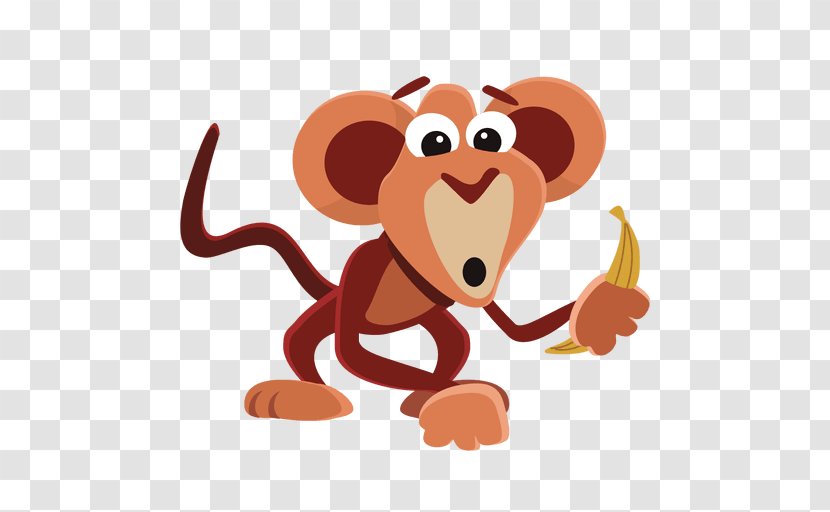 Drawing Banana Monkey Clip Art - Cartoon - Fun Transparent PNG