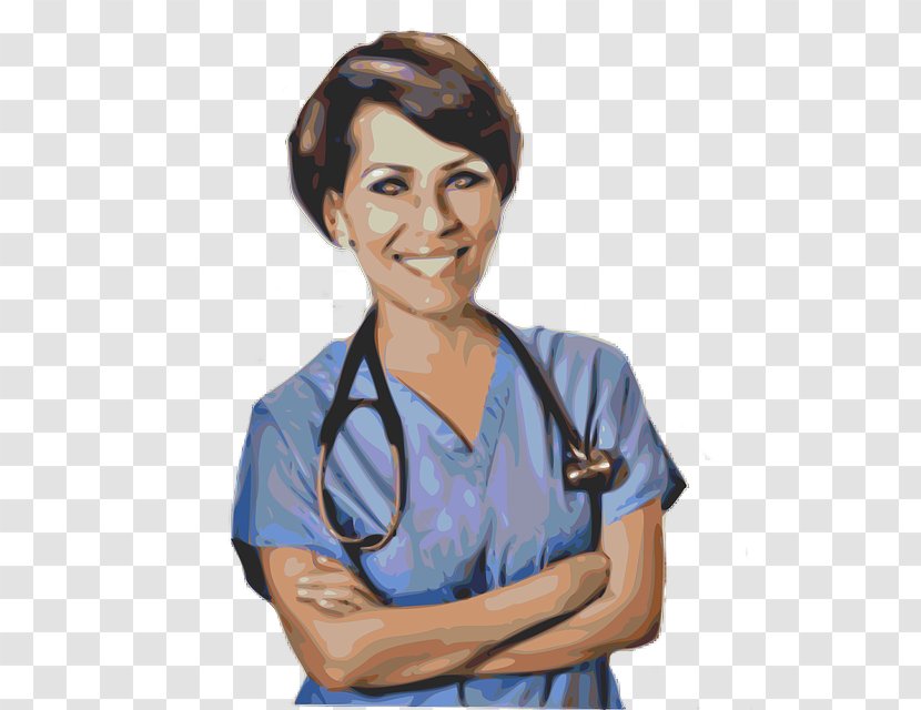 Nursing Registered Nurse Patient Medicine Hospital - Medical Assistant - Hand-painted Female Doctor Transparent PNG