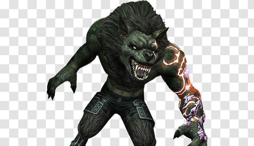 Werewolf WolfTeam Gray Wolf Cheating In Video Games - Figurine Transparent PNG