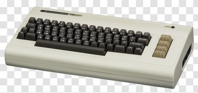 Commodore VIC-20 Numeric Keypads Apple II 64 International - Computer Transparent PNG