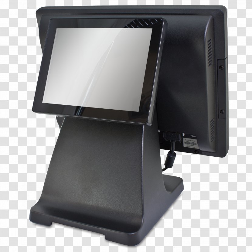 Point Of Sale Display Device Computer Monitors Touchscreen Liquid-crystal - Technology - Pos Terminal Transparent PNG
