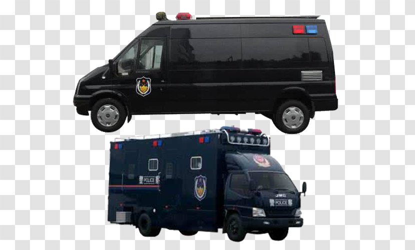 Police Car Van Ford Transit - Automotive Wheel System - Special Vehicle Transparent PNG