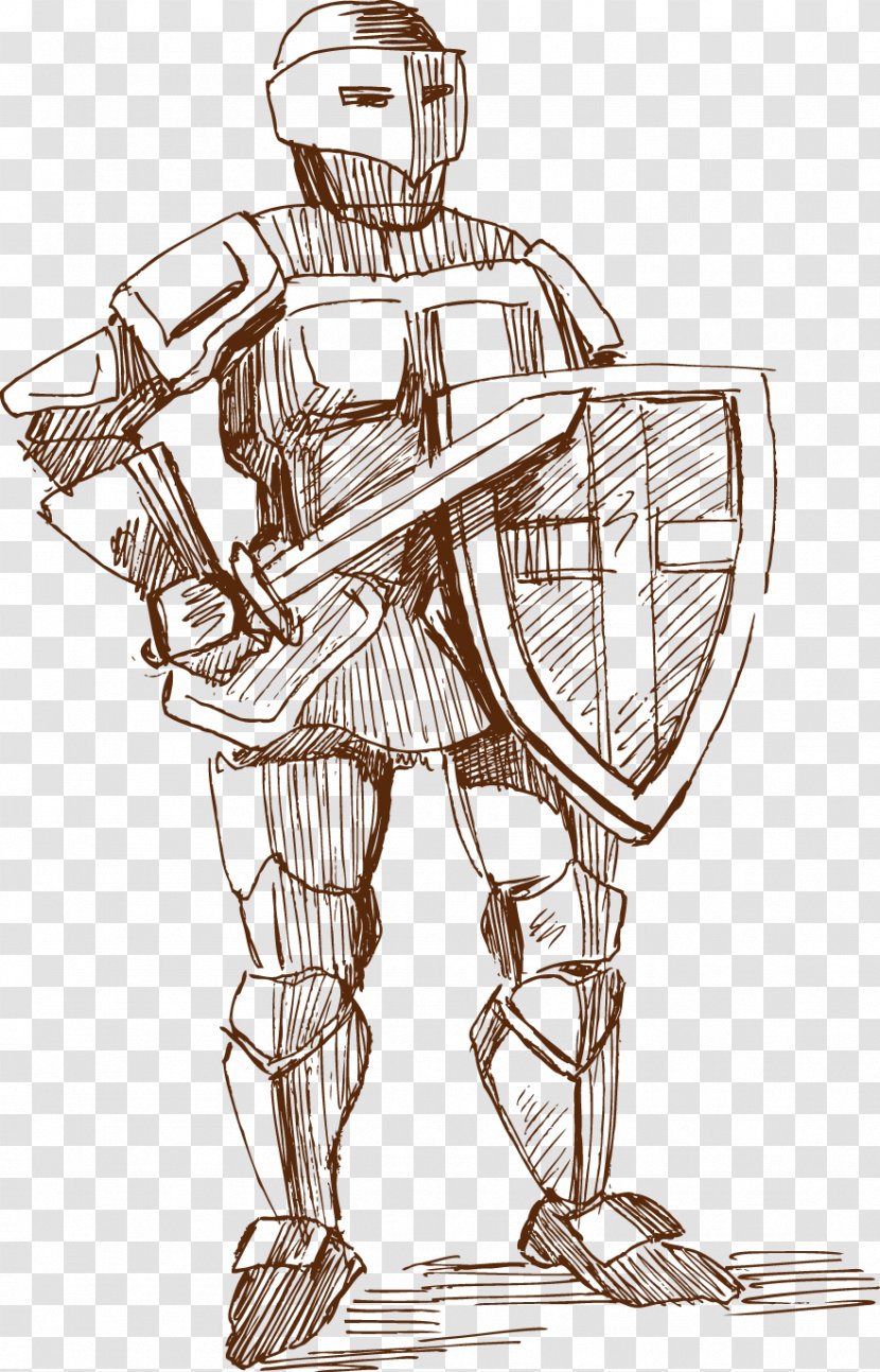 Rome Knight Middle Ages - Armour - Warrior Transparent PNG