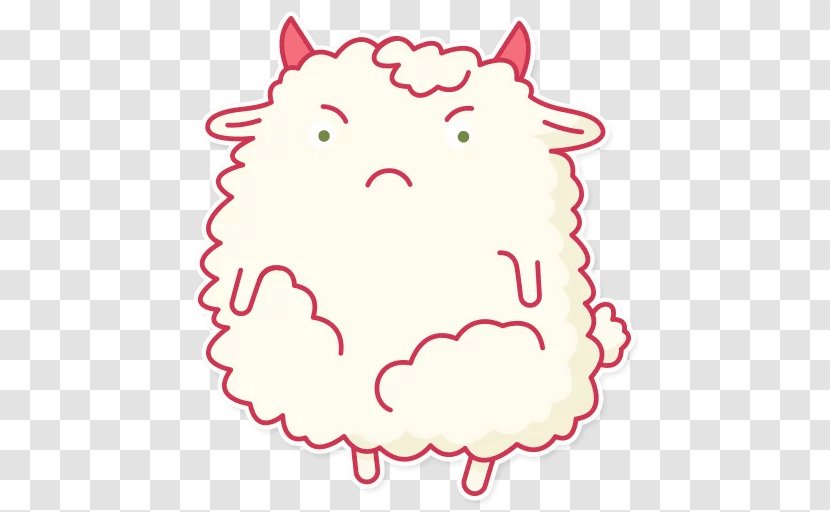 Telegram Sticker LINE WhatsApp Sheep - Watercolor - Cute Pictures Transparent PNG