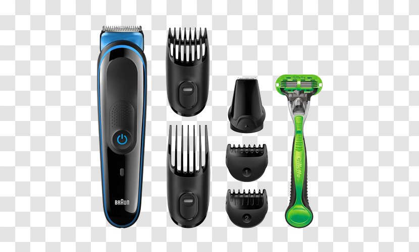 Hair Clipper Comb Braun Body Grooming Beard - Gillette Razor Transparent PNG