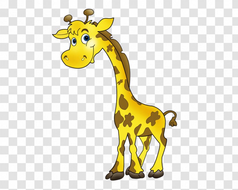 Giraffe Neonate Ansichtkaart Instagram - Vertebrate Transparent PNG