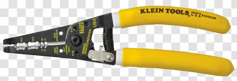 Wire Stripper Klein Tools Diagonal Pliers - American Gauge Transparent PNG
