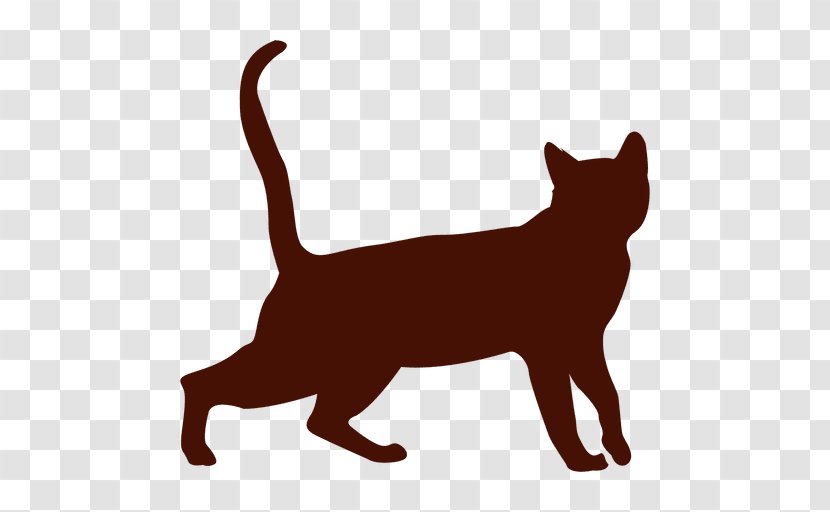 British Shorthair Persian Cat - Drawing - SILUETA Transparent PNG