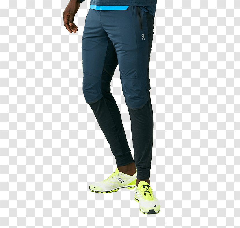 Pants Running Racing Flat Denim Jeans - Sneakers Transparent PNG