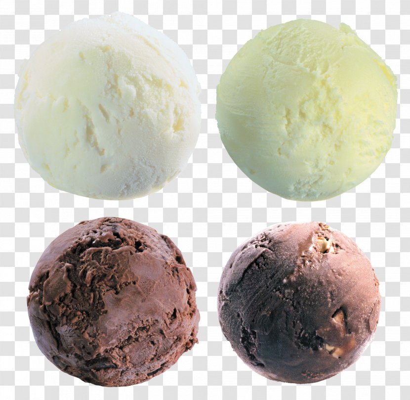 Ice Cream Cake Sundae Chocolate Truffle - Gelato Transparent PNG