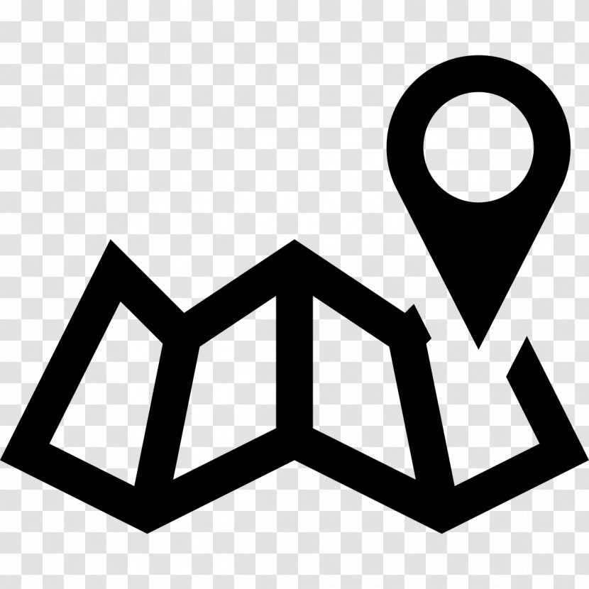 United States Google Maps - Black And White - Location Icon Transparent PNG