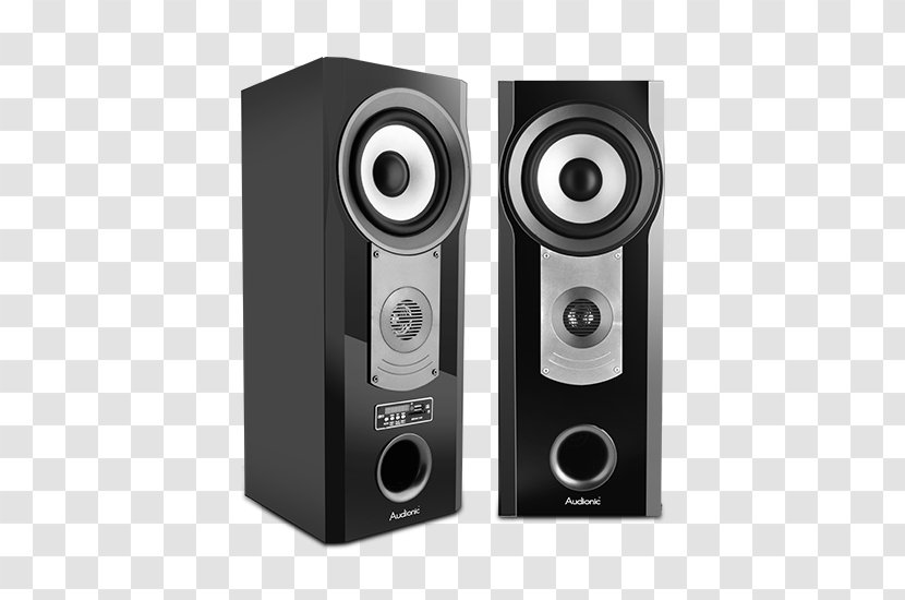 Computer Speakers Disc Jockey Sound Box Loudspeaker - Silhouette - Dj Transparent PNG
