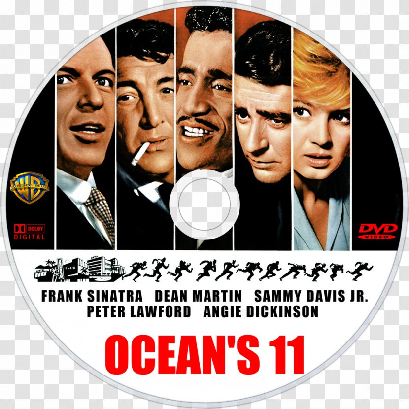 Frank Sinatra Ocean's 11 Film DVD - Brand - Dvd Transparent PNG