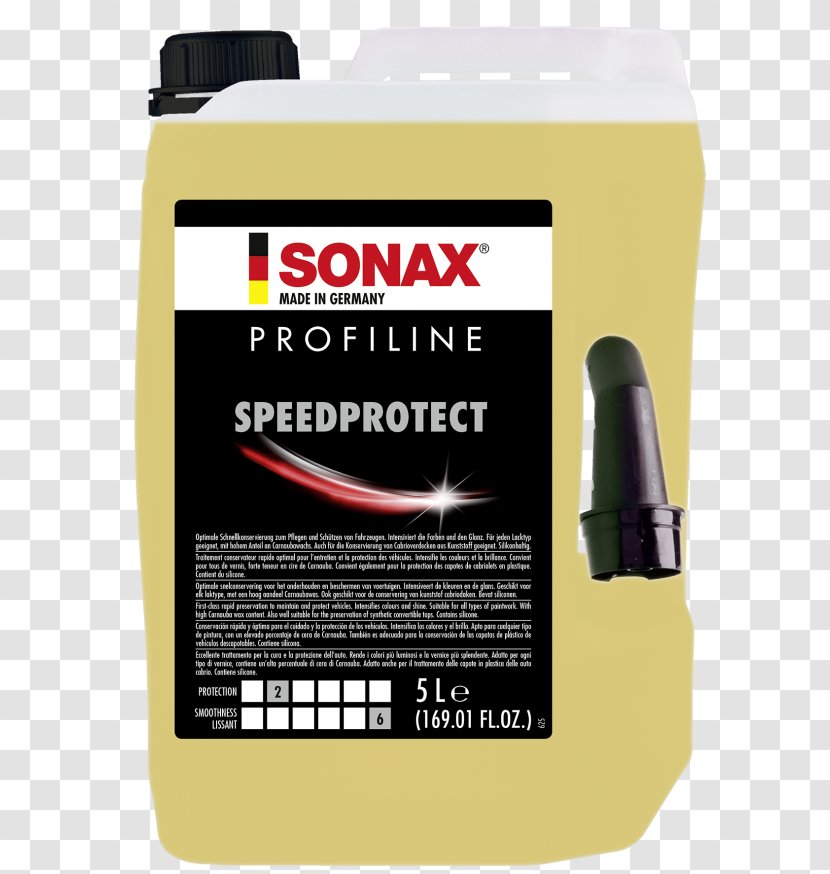Car Sonax Auto Detailing Wax Cutting Compound - Motorcycle Transparent PNG