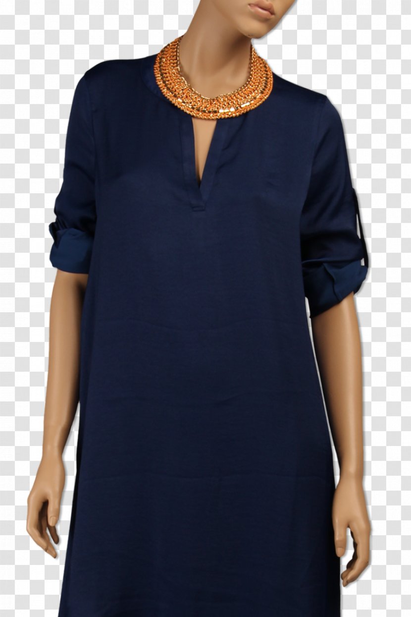 Blouse Sleeve Dress Neck - Clothing Transparent PNG